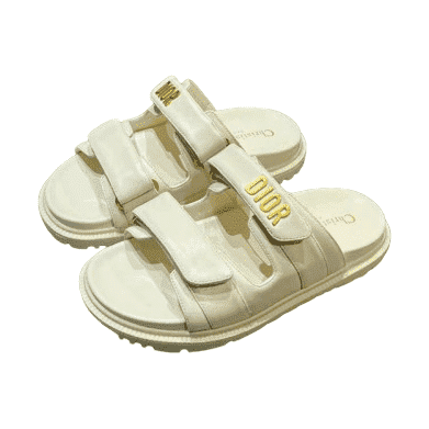 DIORACT SANDAL White Lambskin