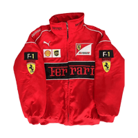 Ferrari Red Black Jacket
