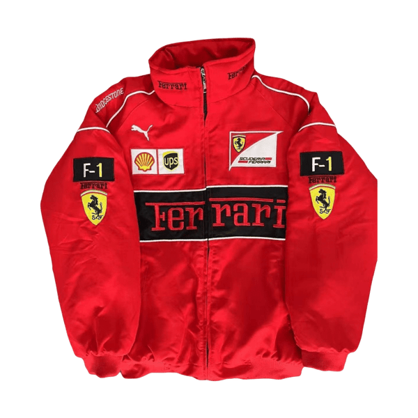 Ferrari Red Black Jacket