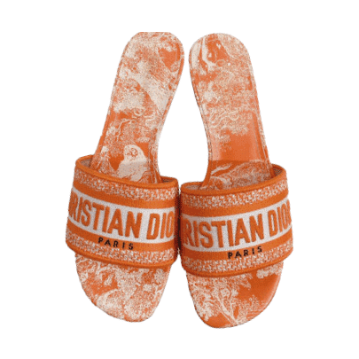 Dior Dway Heeled Brite Orange