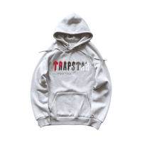 Trapstar Tracksuit Grey Red White