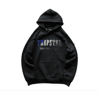 Trapstar Tracksuit Black Blue Grey