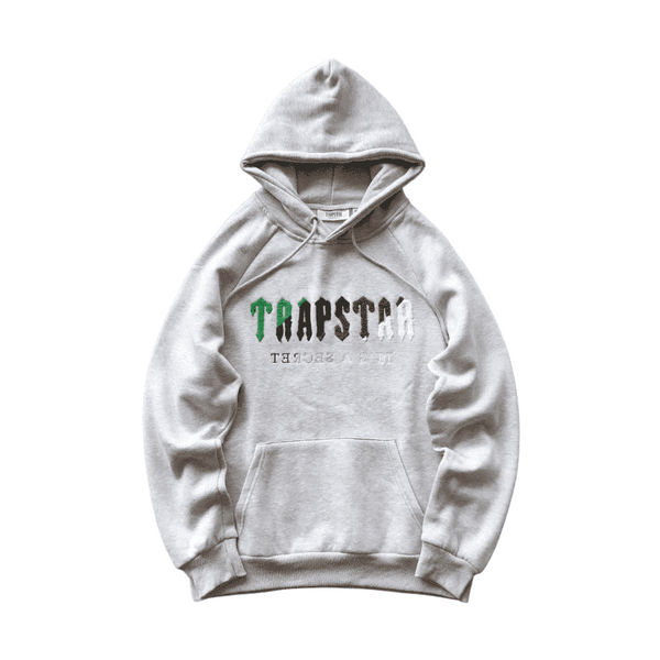 Trapstar Tracksuit Grey Green White
