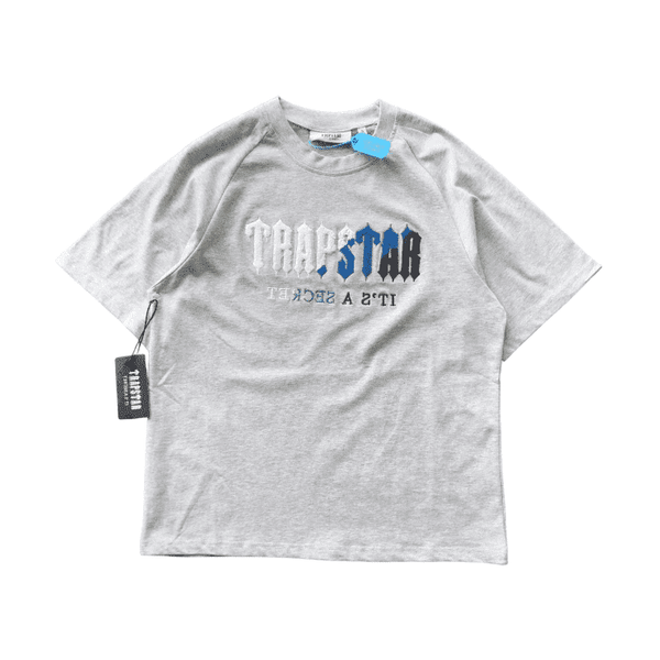 Trapstar T-Shirt Grey White Blue