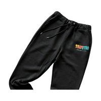 Trapstar Tracksuit Black Colorful