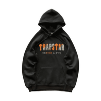 Trapstar Tracksuit Black Orange