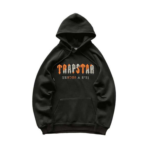 Trapstar Tracksuit Black Orange