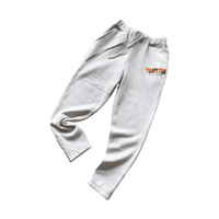 Trapstar Tracksuit Grey Orange
