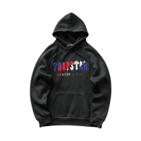 Trapstar Tracksuit Black Blue Red
