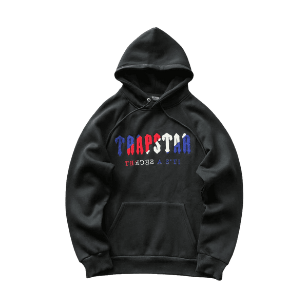 Trapstar Tracksuit Black Blue Red