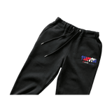 Trapstar Tracksuit Black Blue Red