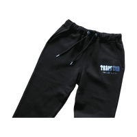 Trapstar Tracksuit Black White Blue