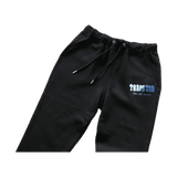 Trapstar Tracksuit Black White Blue