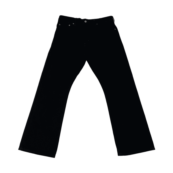 Levi's 517 Bootcut Destressed Jeans Black