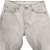 Levi's 501 Cream Jeans