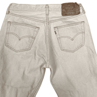 Levi's 501 Cream Jeans