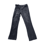 Levi's 517 Bootcut Washed Black Jans