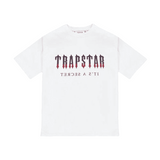 Trapstar Its A Secret T-shirt White Orange Gradient