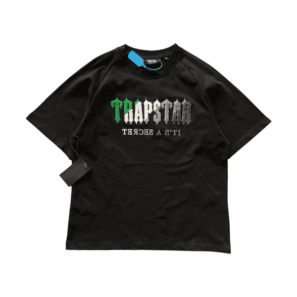 Trapstar Black Green White T-shirt
