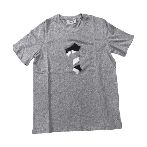 Trapstar Embroidered Grey T-shirt