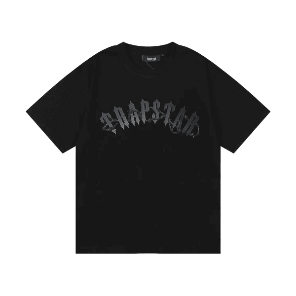 Trapstar Barbed Wire Arch Black T-shirt
