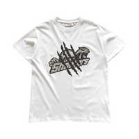 Trapstar Tiger Head Scratch White T-shirt