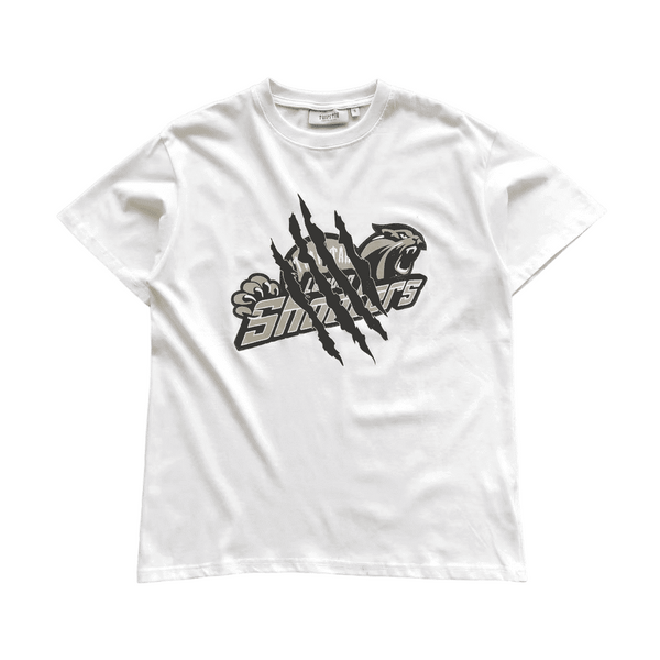 Trapstar Tiger Head Scratch White T-shirt
