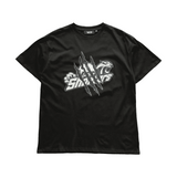 Trapstar Tiger Head Scratch Black T-shirt