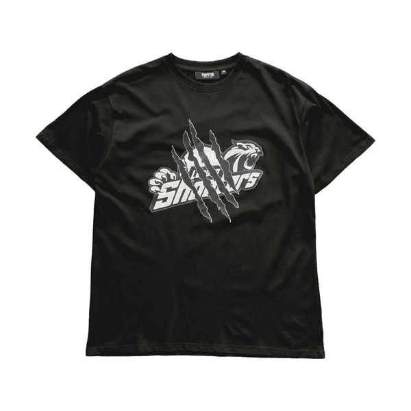 Trapstar Tiger Head Scratch Black T-shirt