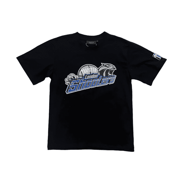Trapstar London Shooter Black Blue T-shirt