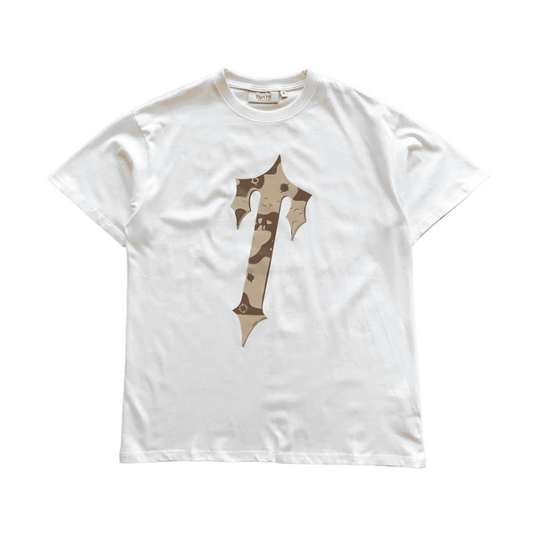 Trapstar White Brown Camo T-shirt