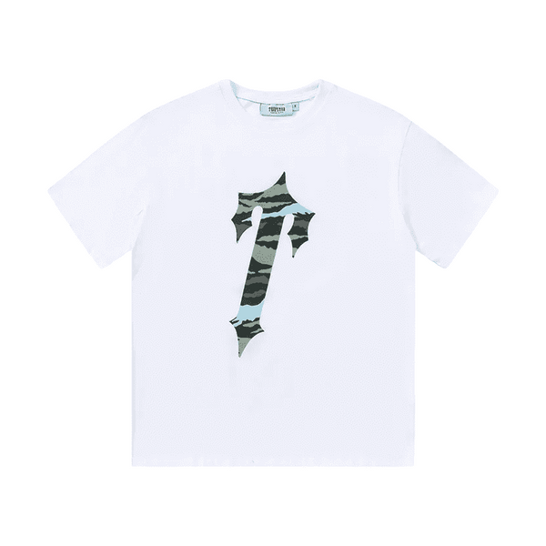Trapstar Green Camo White T-shirt