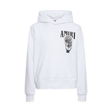 Amiri Crystal Ball Hoodie White