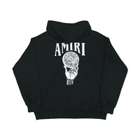 Amiri Crystal Ball Hoodie Black