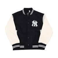 MLB NY Varsity Jacket Black