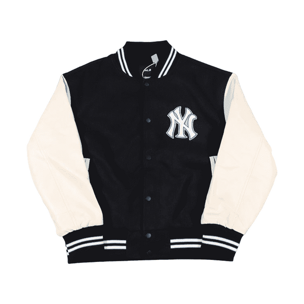 MLB NY Varsity Jacket Black