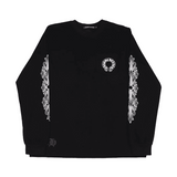 Chrome Hearts Scroll Label Black Hoodie