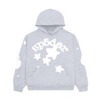 Sp5der Beluga Hoodie Grey