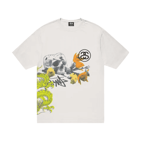 Stussy Strike T-shirt Cream