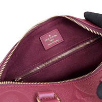 Louis Vuitton Speedy Bandoulière 25 Burgundy Tote Bag