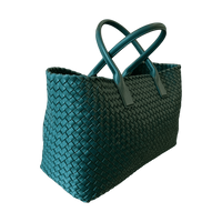 Bottega Veneta Large Cabat Dark Green