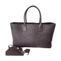 Bottega Veneta Large Cabat Dark Brown