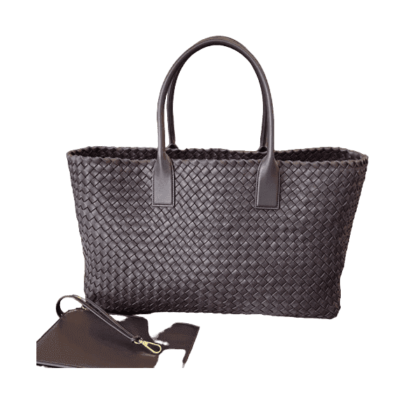 Bottega Veneta Large Cabat Dark Brown