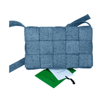 Bottega Venetta Casette Indigo Washed Bag