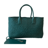 Bottega Veneta Large Cabat Dark Green