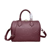 Louis Vuitton Speedy Bandoulière 25 Burgundy Tote Bag