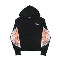 Amiri Feathers Sleeve Design Hoodie