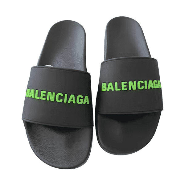 Balenciaga Black Slides