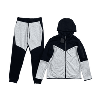 Nike Tech Fleece Tracksuit Black Grey