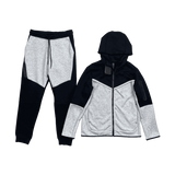 Nike Tech Fleece Tracksuit Black Grey